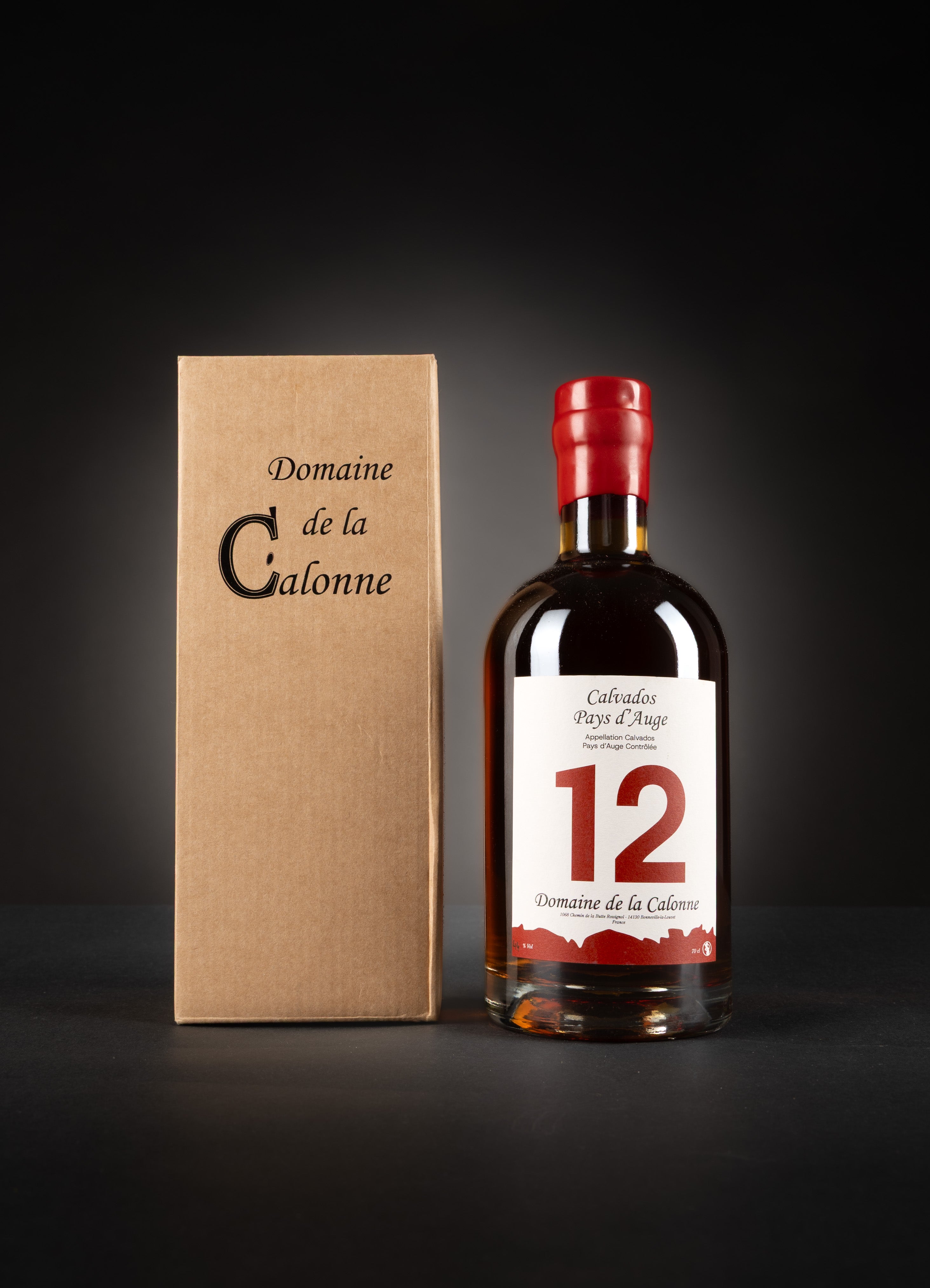 Calvados Pays d'Auge Millésime 2012 — Fût P11, 44,59° | Domaine de la Calonne
