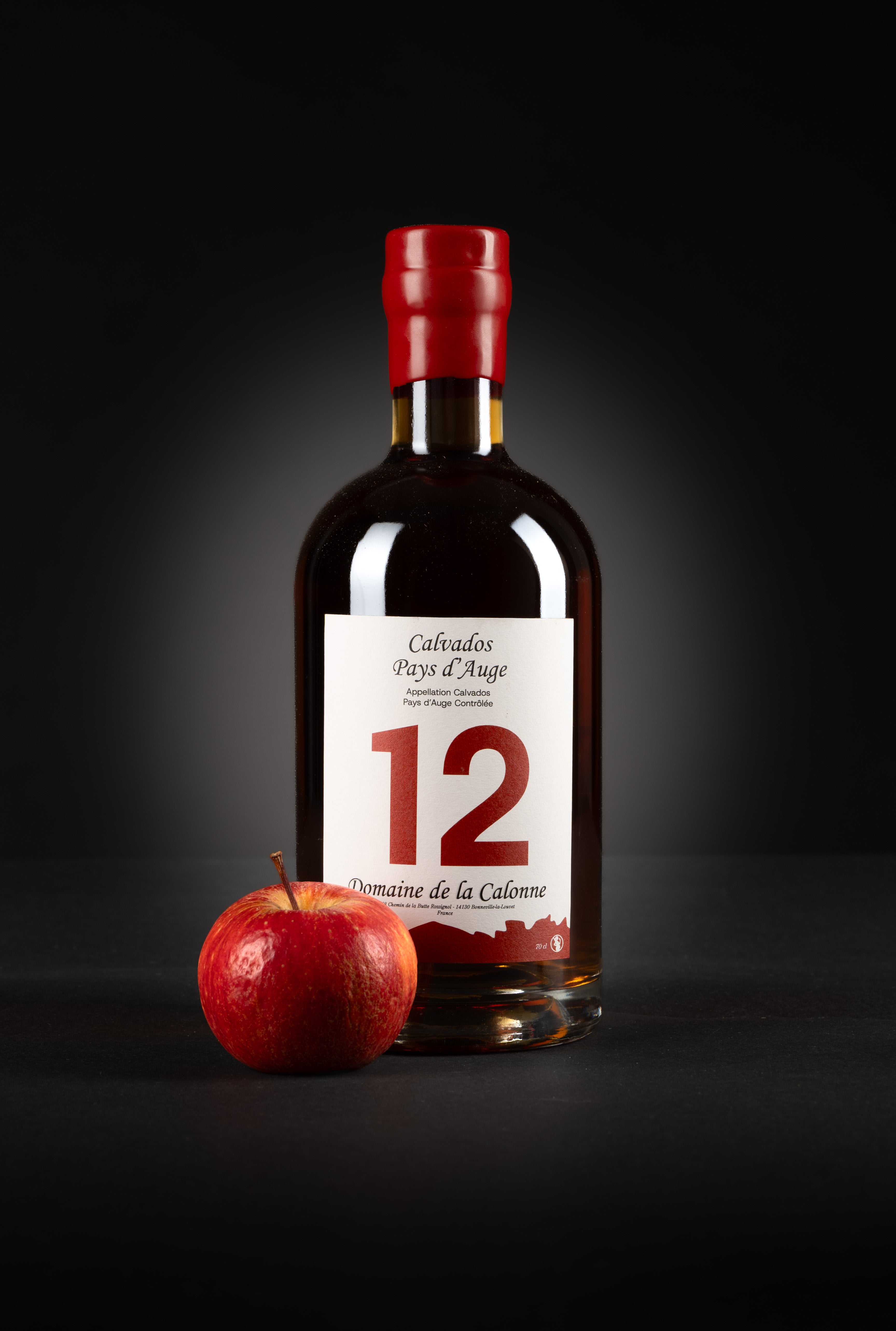 Calvados Pays d'Auge Millésime 2012 — Fût P11, 44,59° | Domaine de la Calonne