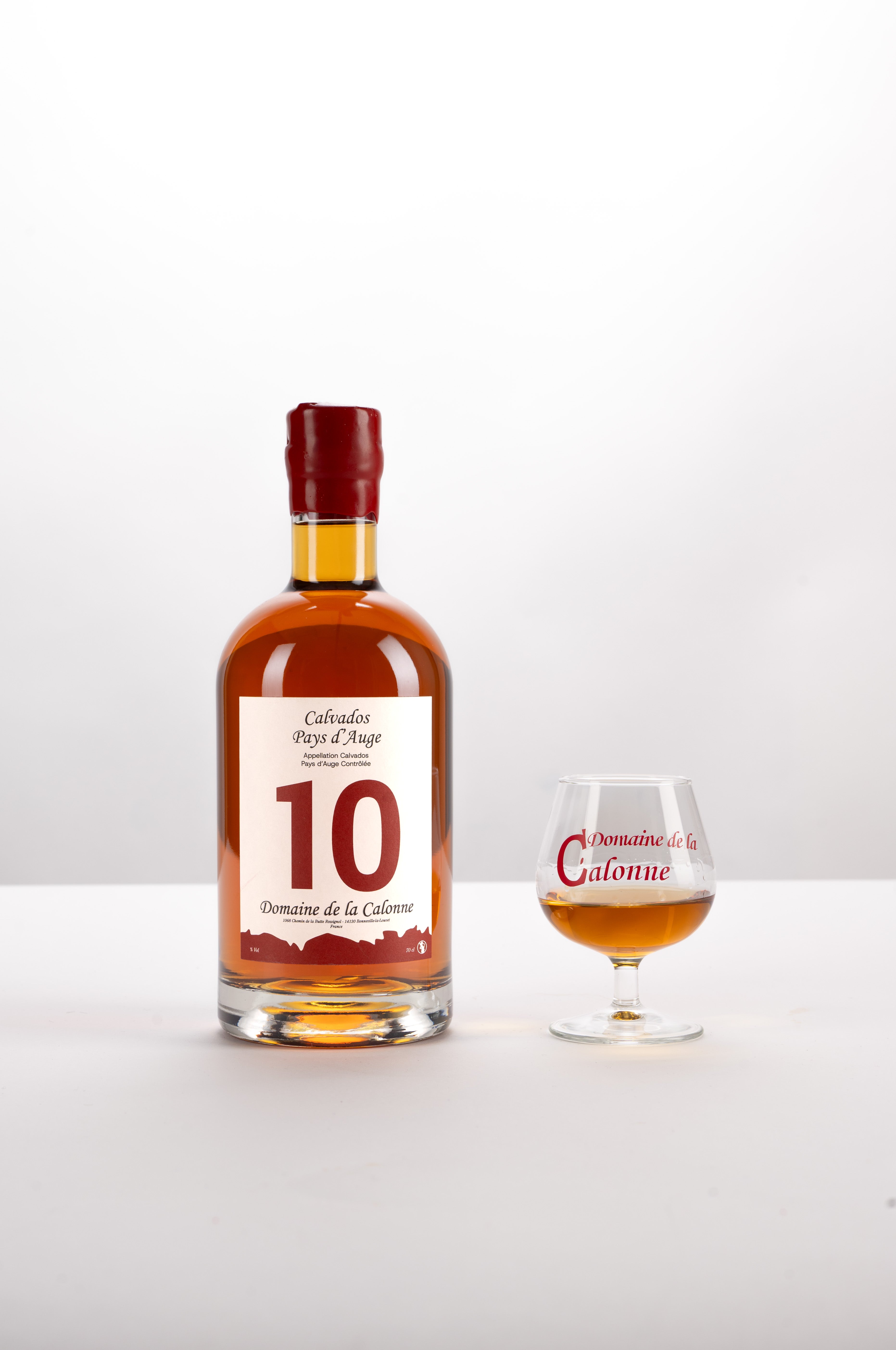 Calvados Pays d'Auge 10 ans, 45° | Domaine de la Calonne