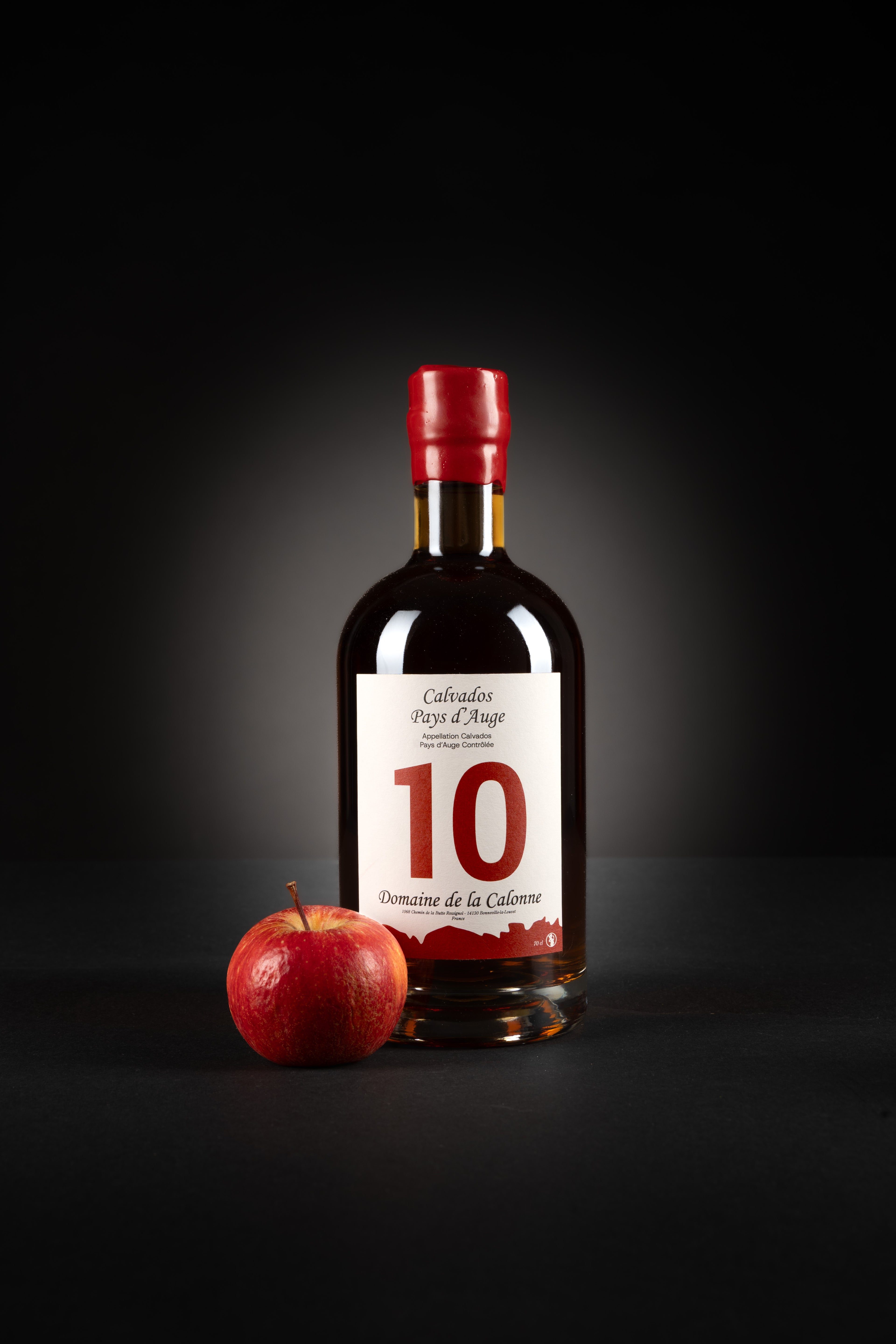 Calvados Pays d'Auge Millésime 2016 — Fût P30, 45,58° | Domaine de la Calonne