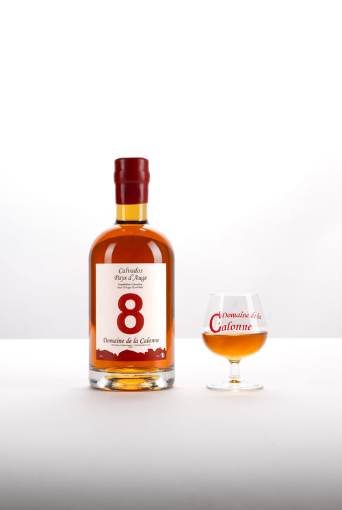 Calvados Pays d'Auge 8 ans, 43° | Domaine de la Calonne